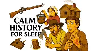 How People Actually Lived in Colonial America | 🌙 Boring History for Sleep