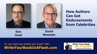How can authors get endorsements from celebrities?