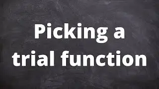 Solving second order differential equations | complimentary functions and particular integrals
