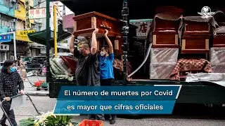 Estiman que muertes por Covid-19 son hasta tres veces mayor que las registradas en cifras oficiales