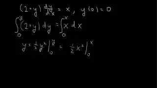 Separable ode