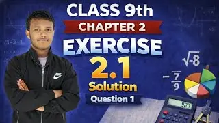 Class 9th Maths | Chapter 2, Polynomials | Exercise 2.1 Question 1 Solution