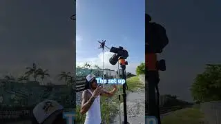 The set up for this high angle shot #videography #miamirap #miamimusic