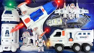 6 Minutes Satisfying with Unboxing Rocket Space Station PlaySet Toy collection ASMR | Review Toys