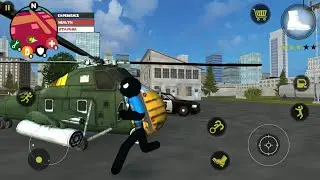 US Police Stickman Rope Hero VS US Police Stickman Miami Hero Gameplay