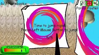 I Tried The PORTAL POSTER Challenge | Baldi's Basics Classic Remastered