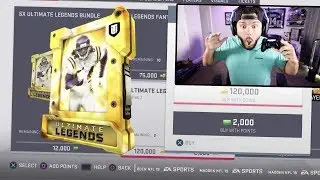 6 ULTIMATE LEGEND PACKS!! 99 OVERALL PULL? 😂Madden 19