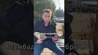 Ламбада на домбре 😱😱 #shorts #музыка #рекомендации