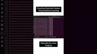 Emotions Detection System Using Machine Learning Source Code