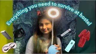 Hostel Essentials:Dorm Essentials Everything you need to survive in hostel |Medical College #vlog26