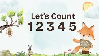 Learn Numbers 1 to 5 | Fun Counting Song for Kids