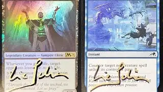 Lie Setiawan Signed Magic the Gathering Cards (MTG Artist Autograph)