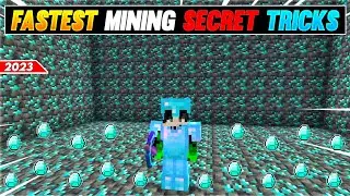 Fastest Mining Secret Tricks 1.19 |in Minecraft 2023