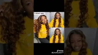 💜Ombre Blonde 13*6 Lace Front Wig💛