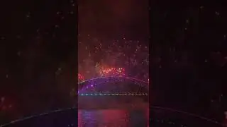 #Sydney #fireworks #2024 #NewYear—fury highlights in 1 minute