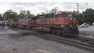 Railfanning in Erlanger KY Feat. BNSF H1 and ATSF Warbonnet on NS 178 7/14/2022