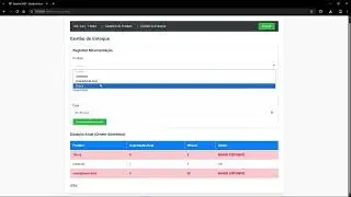 SISTEMA DE GEST&Atilde;O DE ESTOQUE COM DJANGO