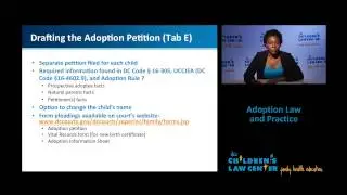 Adoption Law and Practice