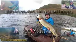 MONSTER PIKE ALMOST SANK ME..❌The Lake District Challenge!!❌(Compilation 1)✅