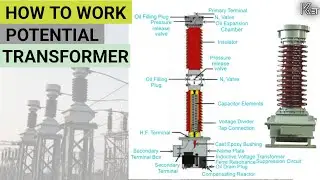 Potential Transformer working l potential transformer construction in odia