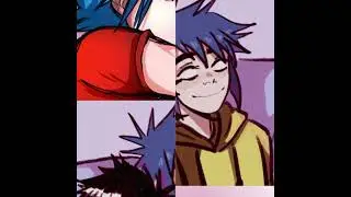 Murdoch x 2D #gorillaz #murdocniccals #2dgorillaz #2doc ￼