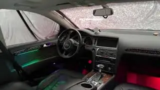 Audi Q7 (Type 4L) OEM Design Piano Black Starry Ambient Light