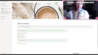 Notion: Creating my Self Care Tracker (please read description)-Hannahsilsbyishere