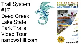 Trail #17 (Deep Creek Lake State Park Trails) from the ULTIMATE Garrett County Adventure Map