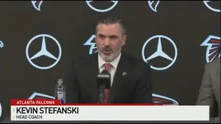 Kevin Stefanski introduced by Falcons, Titans make splash OC hire