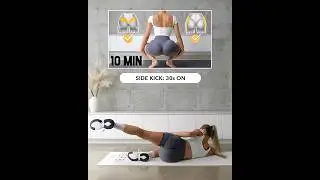 BEST Workout to Grow BOOTY SHELF - 11 Exercises for Upper & Side Booty #homeworkout #bootyshelf