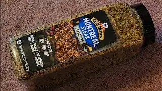 Costco Sale Item Review McCormick Grill Mates Montreal Steak Seasoning Quick Look