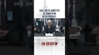 Jack Smith admitted to tampering with evidence.