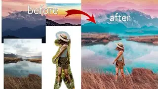 Photo Manipulation | PicsArt editing tutorial | Lightroom tutorial