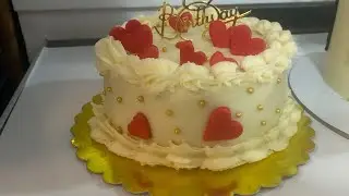 Magic butter icing cake frosting ,வீட்டிலேயே எளிமையான பிறந்தநாள் கேக்கை எப்படி செய்வது