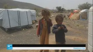 مخيمات النازحين في اليمن تعاني من نقص كبير في الموارد