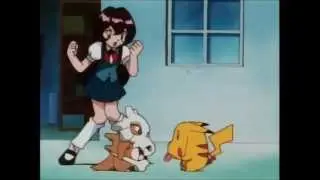 Pok&eacute;mon Moments - Cubone vs Pikachu, Stare Down!