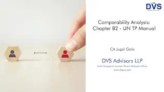 Comparability Analysis: Chapter B2 - UN TP Manual