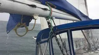 Sailing through Cattle Pass, June 2017