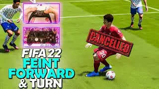 FIFA 22 FEINT FORWARD & TURN CANCEL TUTORIAL | SKILL MOVE CANCEL | FIFA 22 SKILL MOVE TUTORIAL