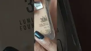 Maybelline Super Stay Lumi Matte Foundation Shades  |310 Sun Beige  #maybelline #foundation #shorts