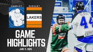 Burnaby Jr Lakers vs Langley Jr Thunder | BCJALL | Highlights - June 11, 2025