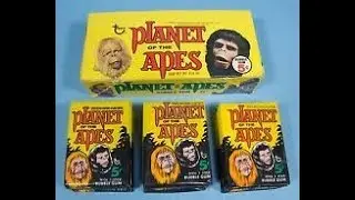 Topps Planet of the Apes bubblegum cards 1969