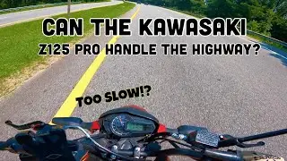Can the Kawasaki Z125 Pro Handle the Highway?