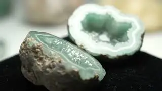 🤯 UNBELIEVABLE! Raw Prehnite Crystal Transformation: From Stone to Gem (ASMR) | Full Process
