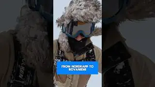 Skiing in Extreme wind in Norway ( 5 Athlon Project/ NomadsTrails)