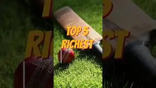 5 Most Richest Cricketers 🔥👑 #shorts #cricket
