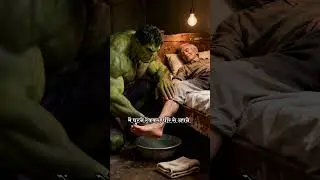 Poor Indian Man and his son  Hulk 💔💚 #EmotionalShorts #hulkshorts #hulk #hulkstory