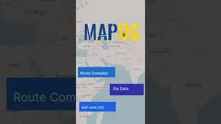 Create a map of Intersecting Paths: A Proximity Analysis of Road and River Crossings #mapog #gis