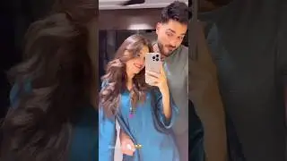Newly married couple Omer Shahzad and his wife #foryou#drama#pakistan#trending#marriage