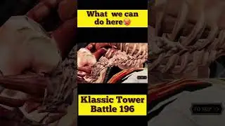 Klassic Tower Battle 196 Crash , I can&rsquo;t win this Battle #MKMobile #klassictower #gseries #shorts